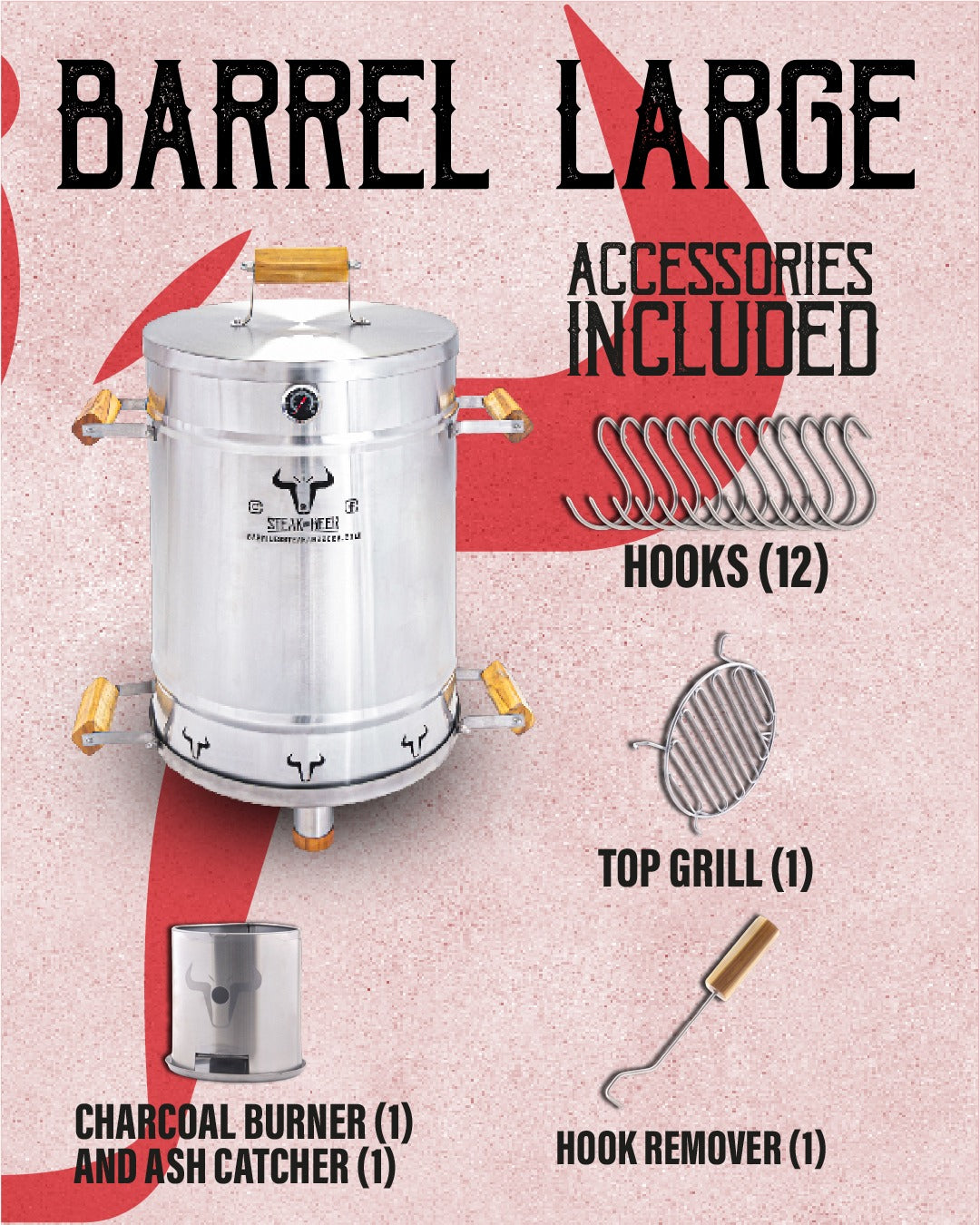 Barrel Grill / Smoker -
